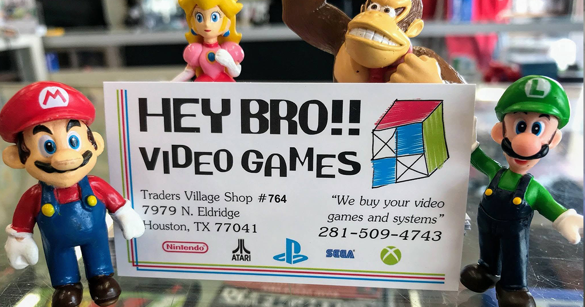 Hey Bro!! Video Games (Traders Village)